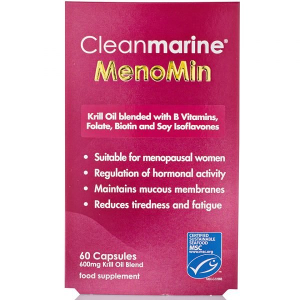 Cleanmarine Menomin For Women Capsules 60 X 600mg Gelcaps