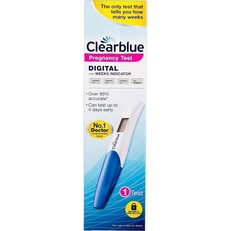 Clearblue Digital Pregnancy Test 1 Test
