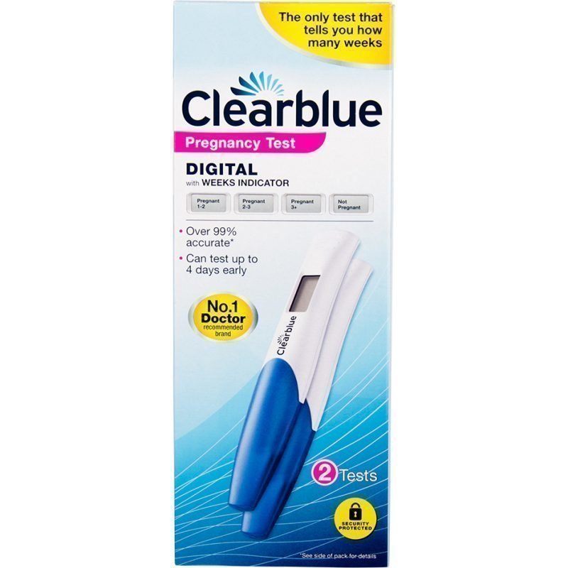 Clearblue Digital Pregnancy Test 2 Tests