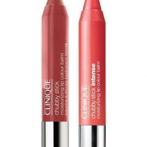 Clinique Chubby Stick Moisturizing Lip Colour Balm Huulikiiltokynä 2 Pack