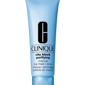 Clinique City Block Charcoal Clay Mask + Scrub Savinaamio