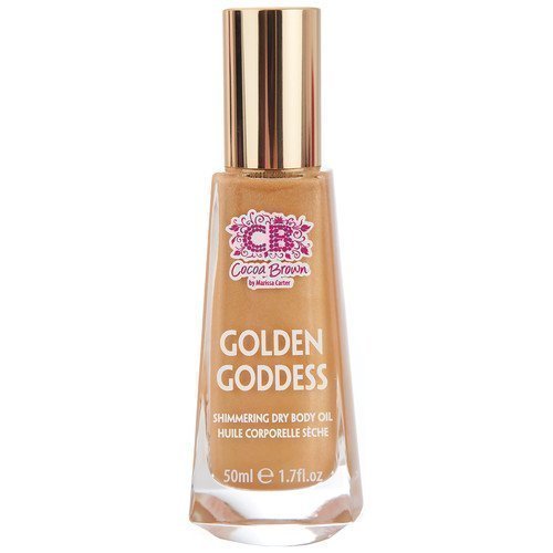 Cocoa Brown Golden Goddess Dry Shimmer Oil