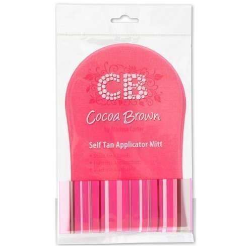 Cocoa Brown Pink Tanning Mitt