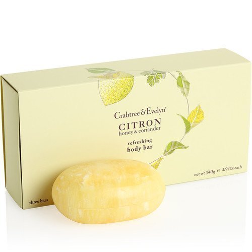 Crabtree & Evelyn Citron Honey & Coriander Body Bar