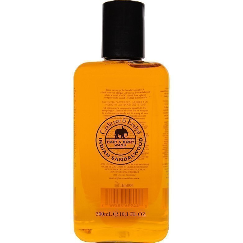 Crabtree & Evelyn Indian Sandalwood Hair & Body Wash 300ml