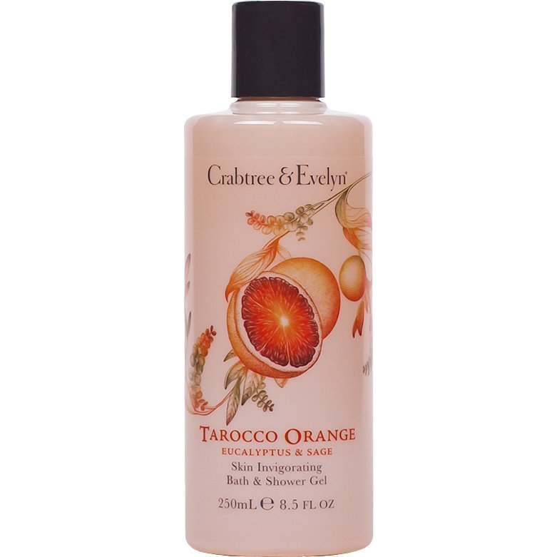 Crabtree & Evelyn Tarocco Orange Eucalyptus & Sage Bath & Shower Gel 250ml