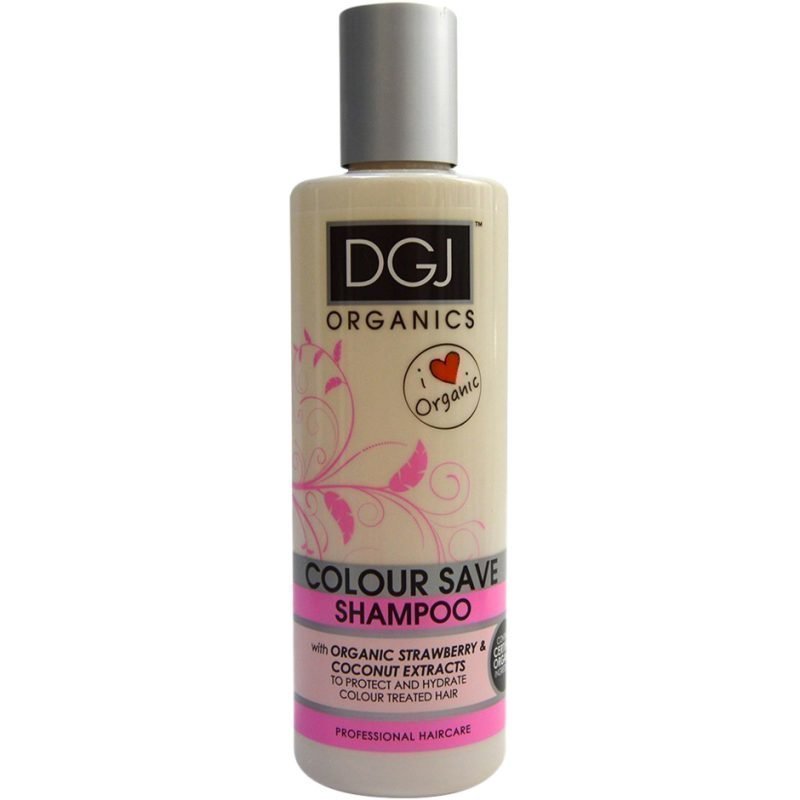 DGJ Organics Colour Save Shampoo Strawberry & Coconut Extracts 250ml