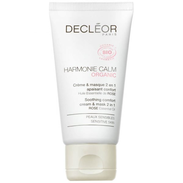 Decléor Organic Harmonie Calm Soothing Comfort 2 In 1 Cream & Mask