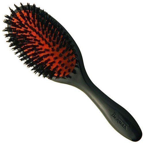 Denman Grooming Brush with natural boar bristle