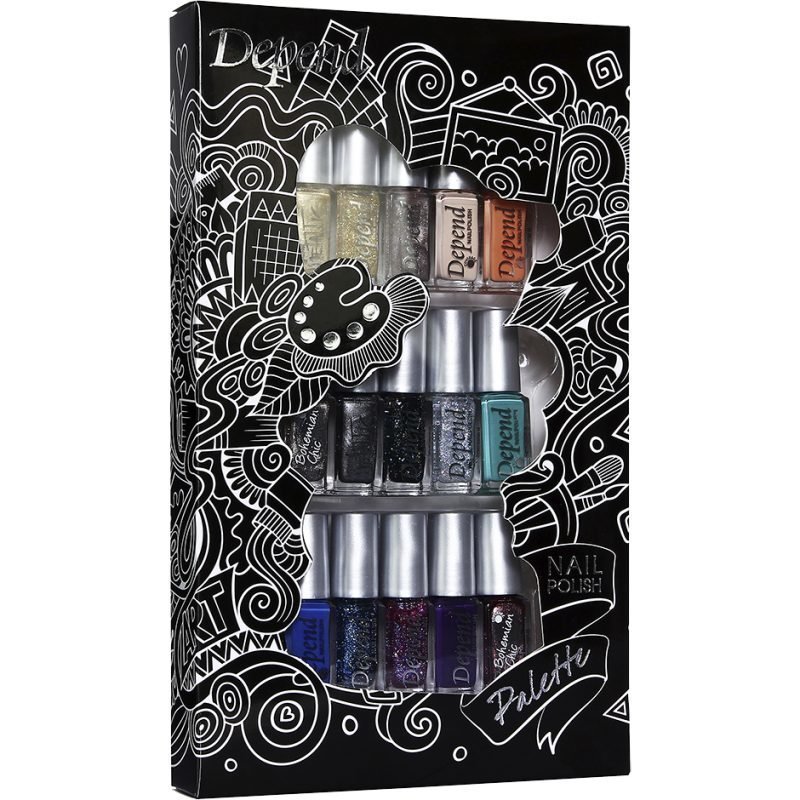 Depend 15 Nail Polish Gift Set Mixed Colors