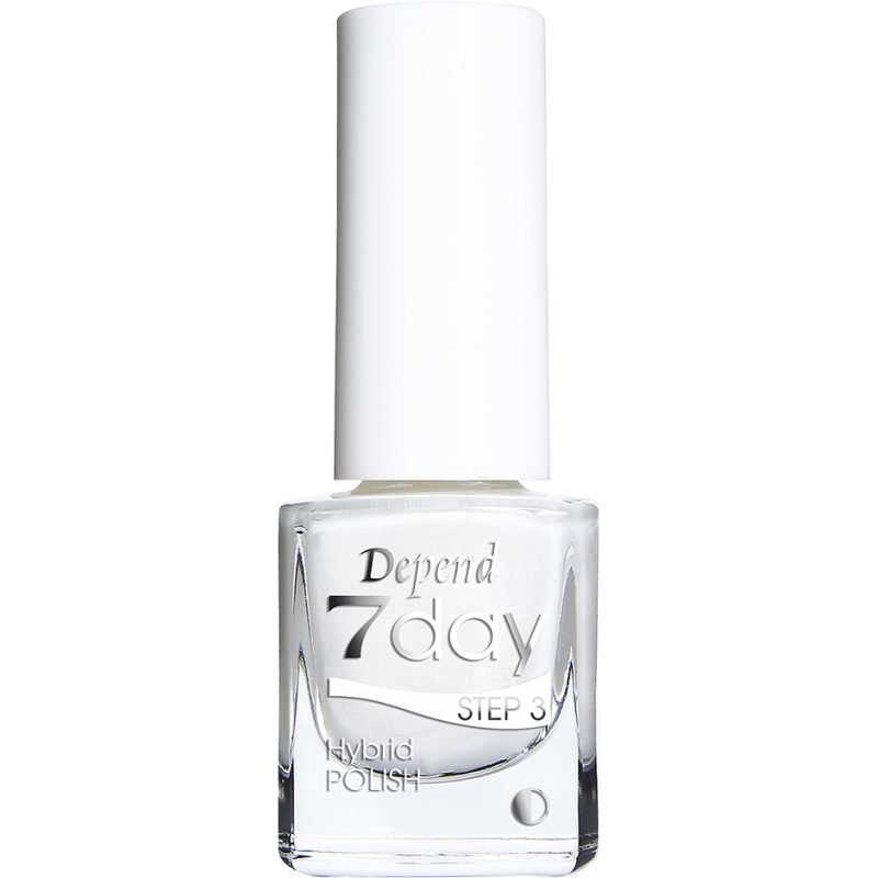 Depend 7 Day Hybrid Polish 7004 White Pearls 5ml