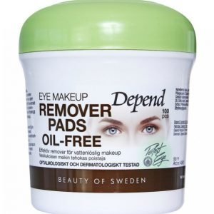 Depend Eye Makeup Remover Pads Oil Free Puhdistuslaput