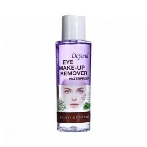 Depend Eye Makeup Remover Sensitive Waterproof Puhdistusaine