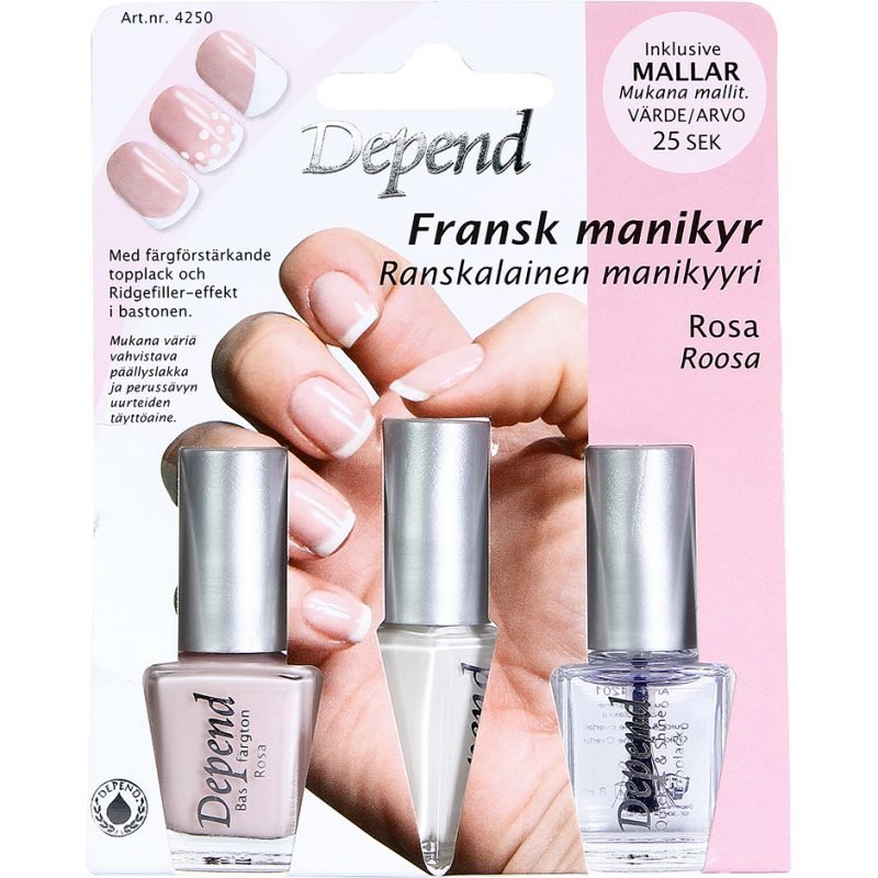 Depend French Manicure Kit Pink