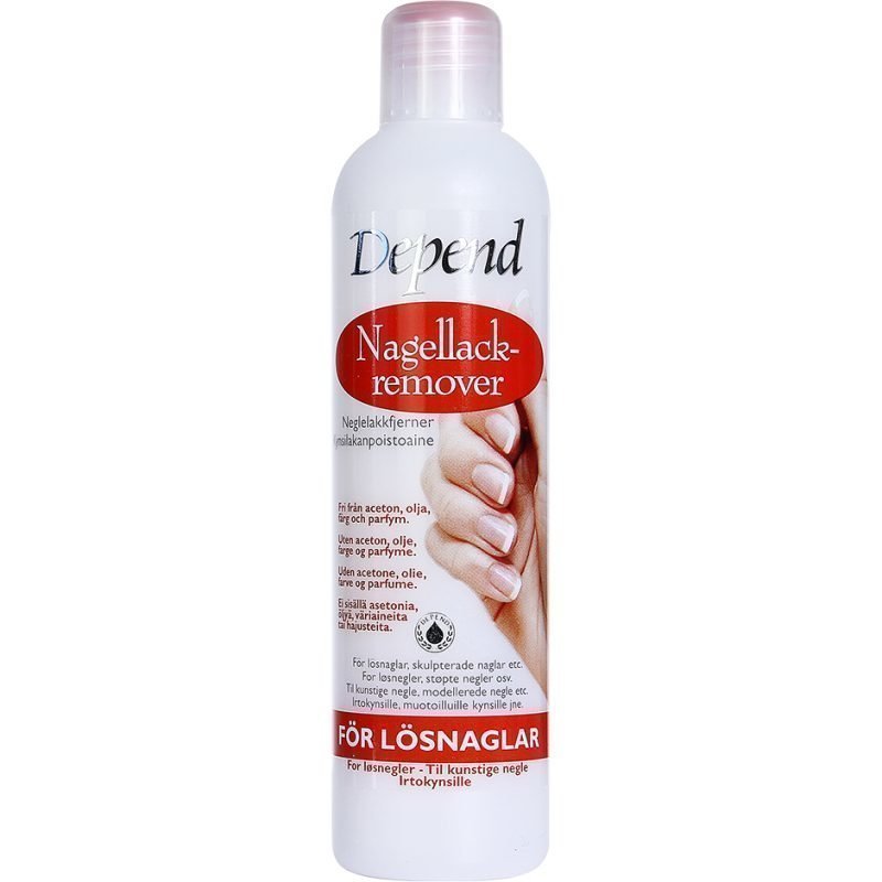 Depend Nail Polish Remover For Artificial Nails 250ml