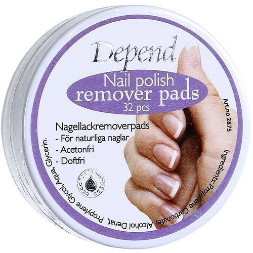 Depend Nail Polish Remover Pads