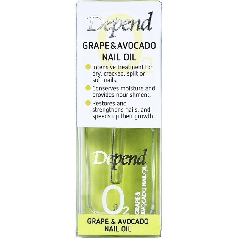 Depend O2 Grape & Avocado Nail Oil 11ml