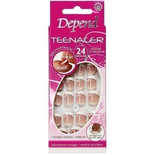 Depend Teenager Adhesive Fake Nails 6495