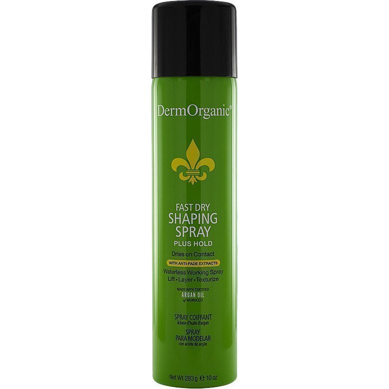 DermOrganic Fast Dry Shaping Spray Plus Hold 283ml