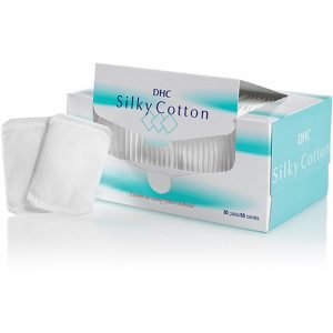Dhc Silky Cotton Cosmetic Pads 80 Pack
