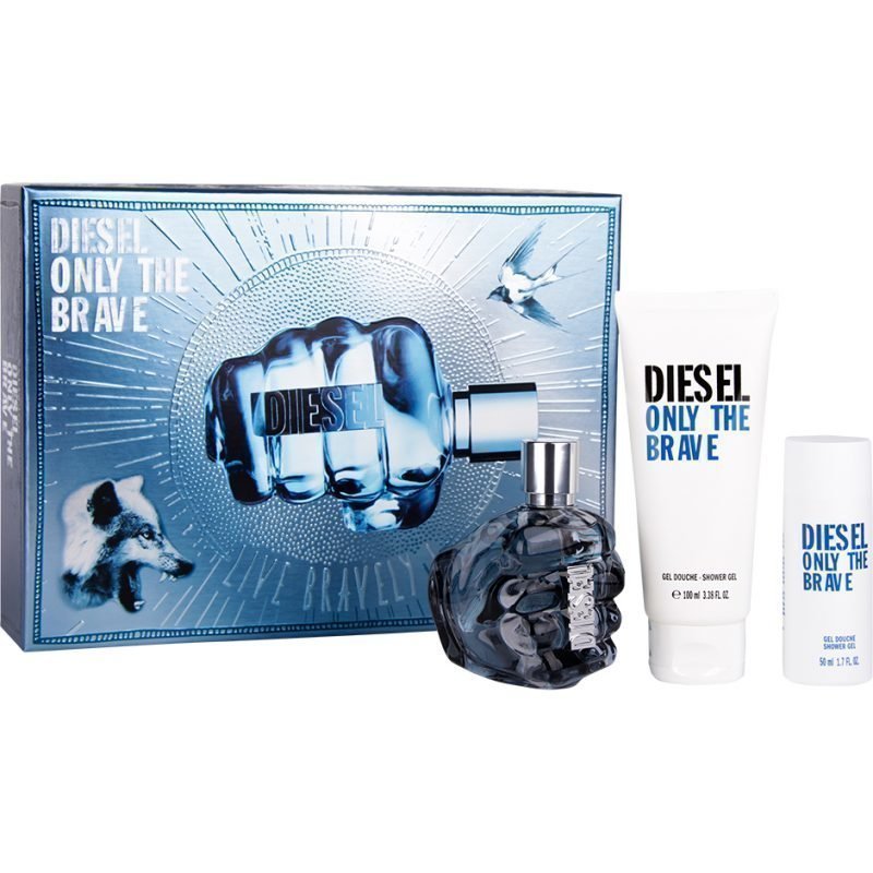 Diesel Only The Brave EdT 75ml Shower Gel 100ml Shower Gel 50ml