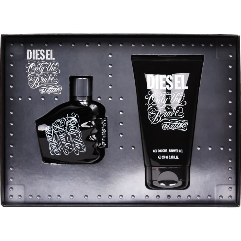 Diesel Only The Brave Tattoo EdT 75ml Shower Gel 150ml