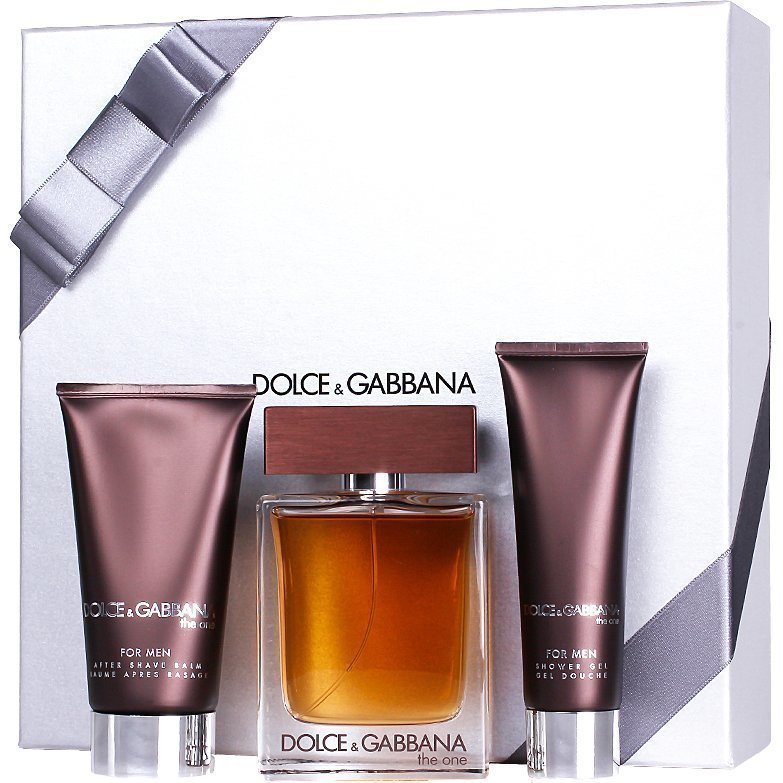 Dolce & Gabbana The One For Men Giftset EdT 100ml Aftershave Balm 75ml Shower Gel 50ml