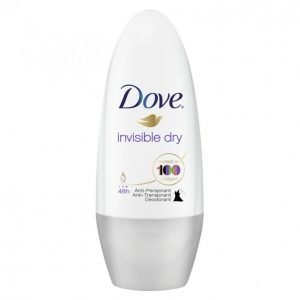 Dove Invisible Dry Deo Roll-On Deodorantti 50 Ml