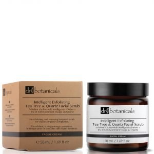 Dr Botanicals Intelligent Exfoliating Tea Tree And Quartz Facial Scrub 50 Ml