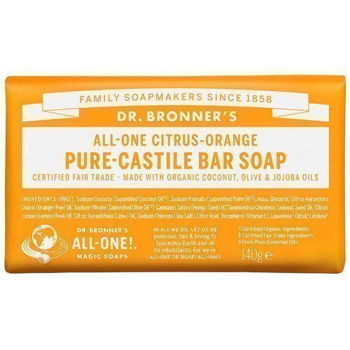 Dr. Bronner's Magic Soaps All-One Hemp Citrus Orange