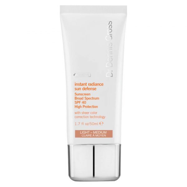 Dr Dennis Gross Skincare Instant Radiance Sun Defense Broad Spectrum Spf40 Light Medium 50 Ml