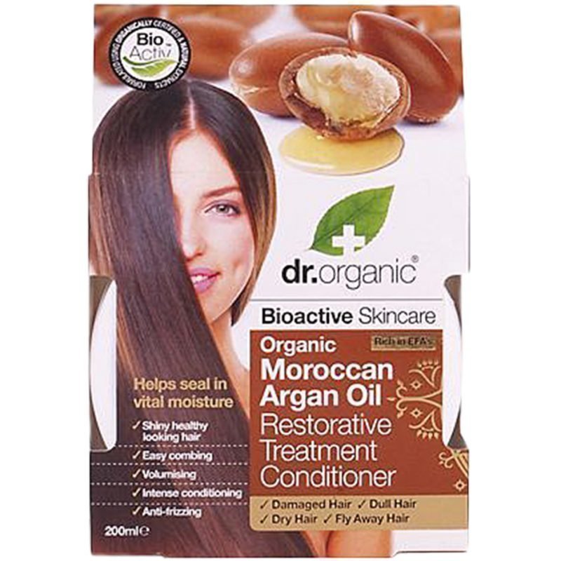 Dr Organic Moroccan Argan Oil Restorative Treatment Conditioner 200ml