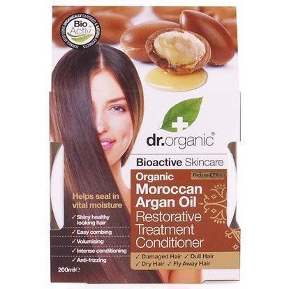 Dr. Organic Organic Moroccan Argan Oil Restorative Hair Treatment Conditioner