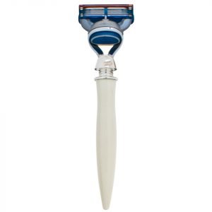 E-Shave Nickle Razor White