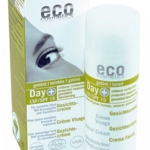 Eco Cosmetics Sävytetty Päivävoide Spf15 50 Ml Päivävoide