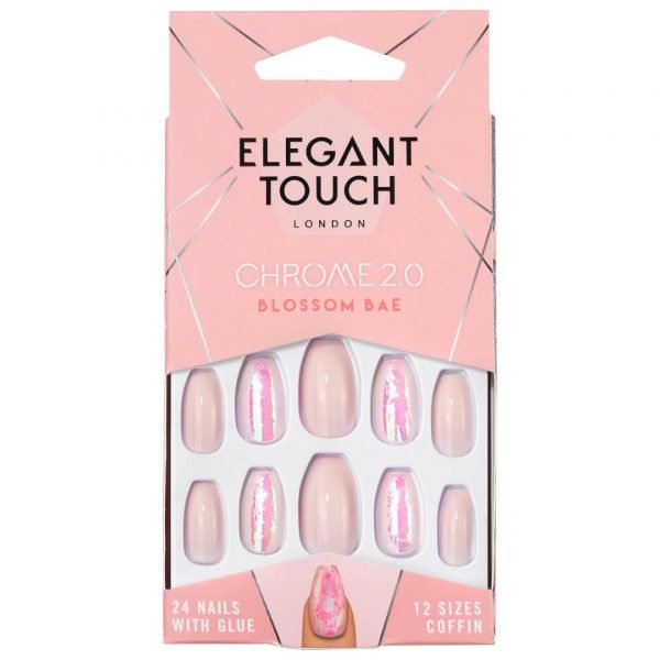 Elegant Touch Chrome 2.0 Nails Blossom Bae