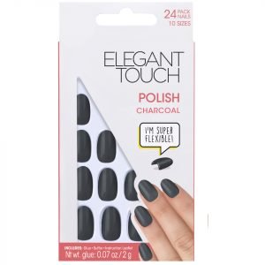 Elegant Touch Core Polish Nails Charcoal