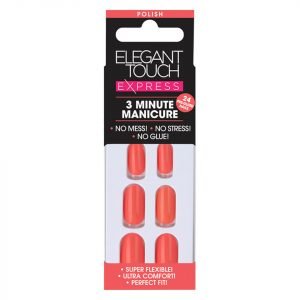 Elegant Touch Express Nails Polished Coral