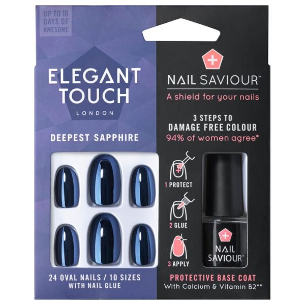 Elegant Touch Nail Saviour Deepest Sapphire