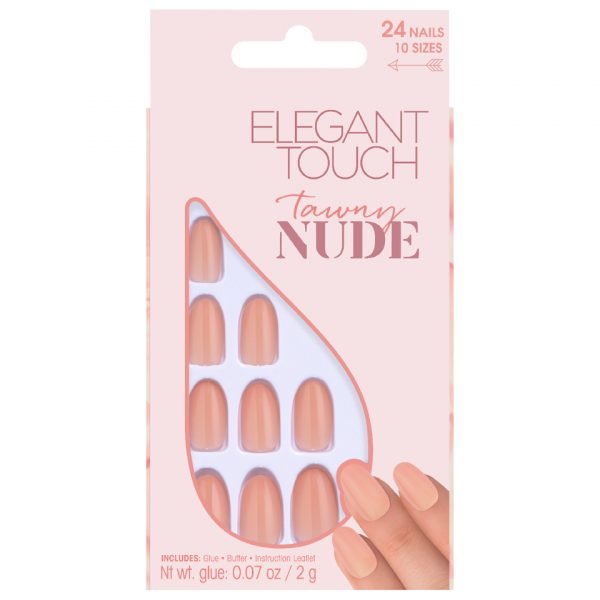 Elegant Touch Nude Collection Nails Tawny