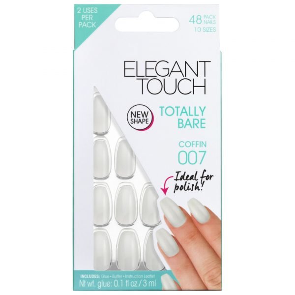 Elegant Touch Totally Bare Nails Coffin 007