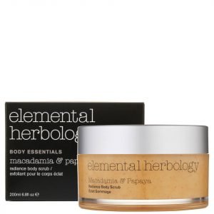 Elemental Herbology Macadamia And Papaya Body Scrub 200 Ml