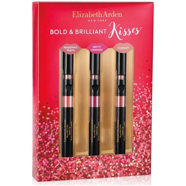 Elizabeth Arden Bold & Brilliant Kisses Liquid Asset Set