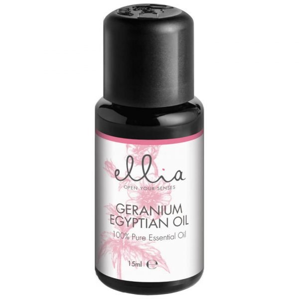 Ellia Aromatherapy Essential Oil Mix For Aroma Diffusers Geranium 15 Ml