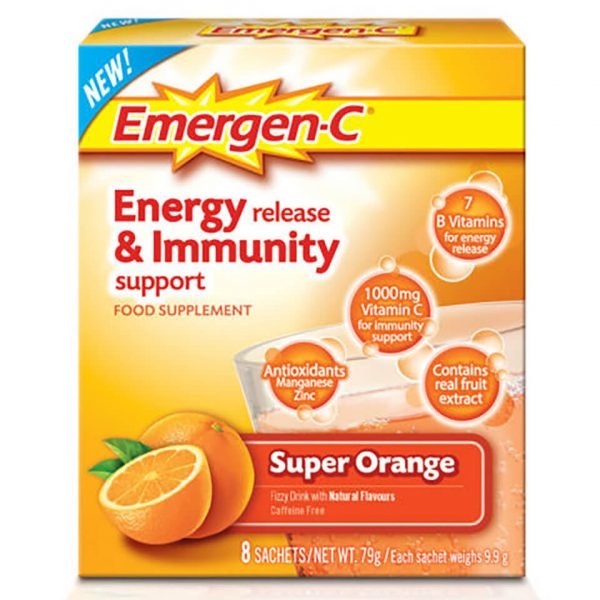 Emergen-C Orange Pack 8 Servings