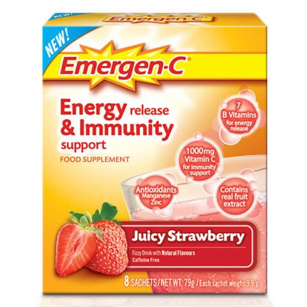 Emergen-C Strawberry Pack 8 Servings