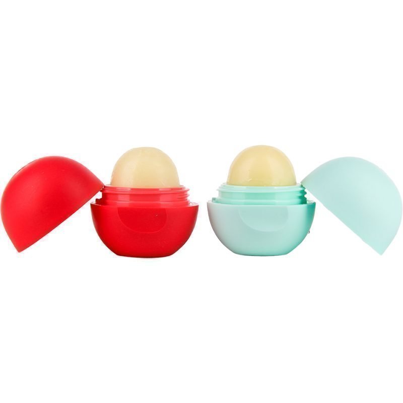 Eos Smooth Sphere Duo Lip Balm x 2