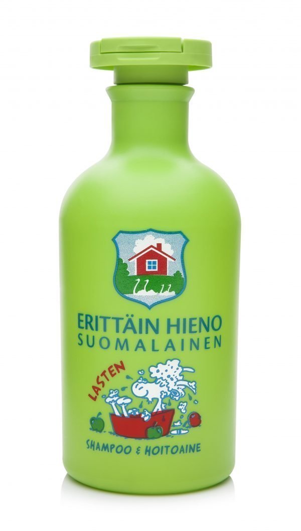 Erittäin Hieno Suomalainen 300 Ml Lasten Shampoo Ja Hoitoaine