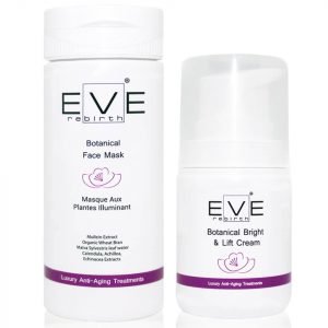 Eve Rebirth Botanical Face Mask + Botanical Bright & Lift Cream