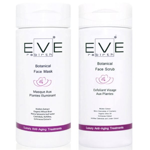 Eve Rebirth Botanical Face Scrub + Botanical Face Mask